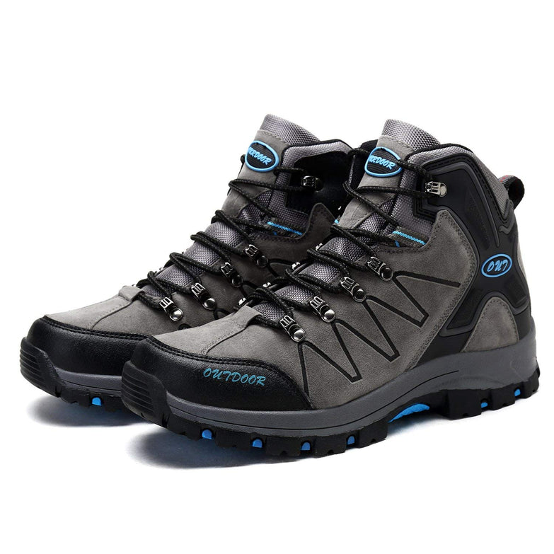 Men's Mid Trekking Hiking Boots Outdoor Lightweight Hiker - unitedstatesgoods