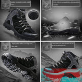 Men's Mid Trekking Hiking Boots Outdoor Lightweight Hiker - unitedstatesgoods