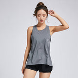 Women Tank Running Breathable Fitness Comfortable Vest Workout Sleeveless Quick Dry Gym Boxing Sportswear Shirt Yoga Top - unitedstatesgoods