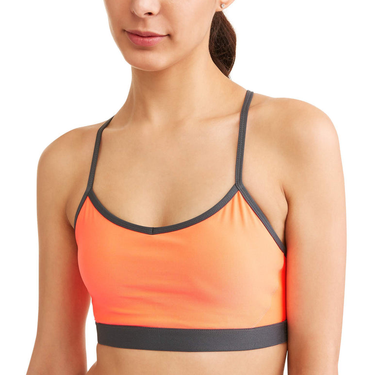 Women's Core Active Cami Sports Bra With Mesh Back - unitedstatesgoods