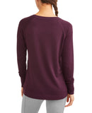 Avia Women's Athleisure Soft French Terry Tulip Hem Tunic Sweatshirt - unitedstatesgoods