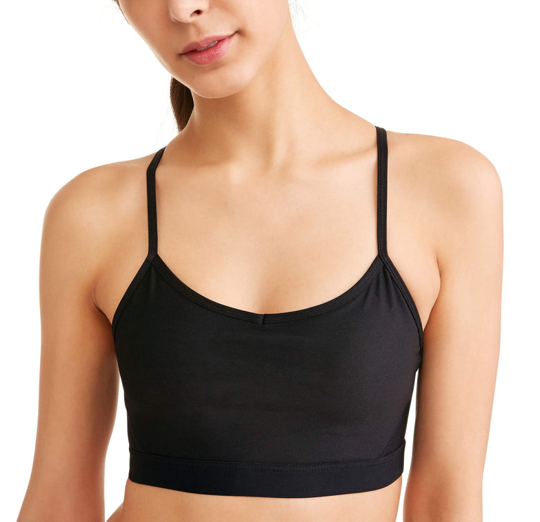 Women's Core Active Cami Sports Bra With Mesh Back - unitedstatesgoods