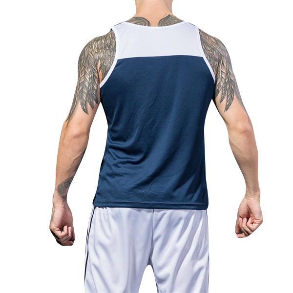 Mens Breathable Sweat Sleeveless Vest - unitedstatesgoods