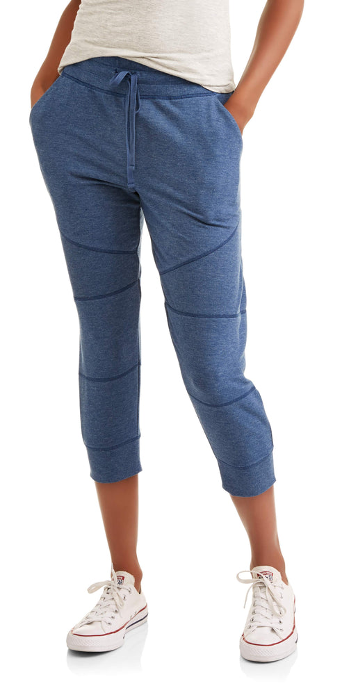 Danskin Now Women's Essential Athleisure Jogger Capri - unitedstatesgoods