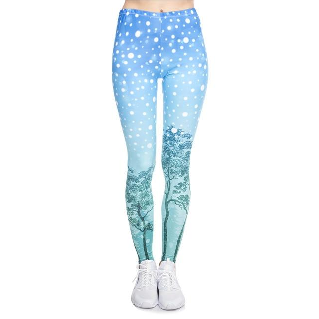 Christmas Party High Waist Leggings Fitness