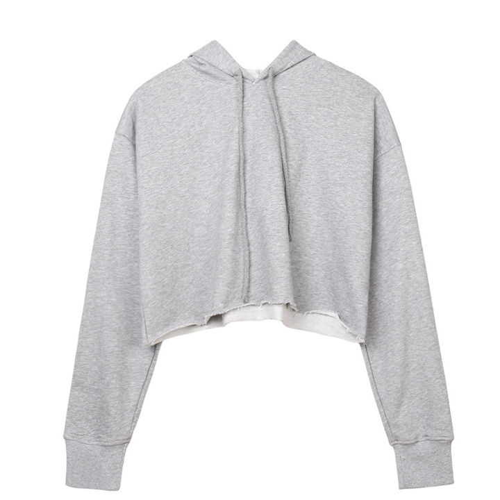 Women's Fleece Crop Hoodie