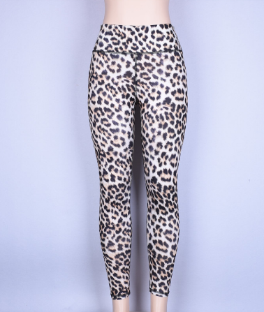 High waist leopard leggings