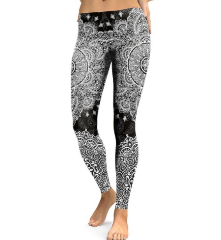 Summer hot new 3D digital printing nine pants