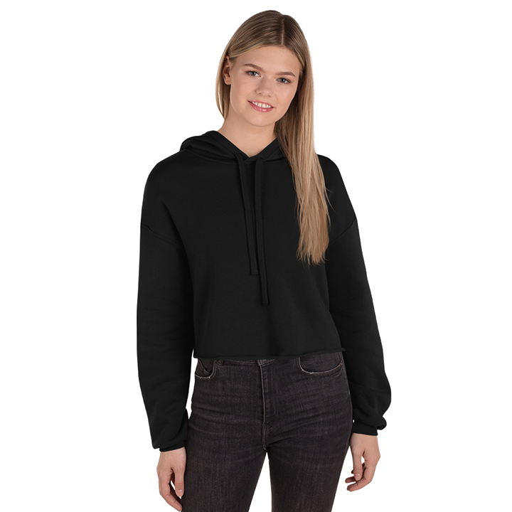 Women's Fleece Crop Hoodie