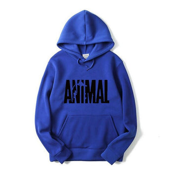 2017 Autumn and winter Bodybuilding Hoodies Men Animal Gyms Sweatshirts Long Sleeve Cotton Sportwear Fitness Pullover Muscle Top - unitedstatesgoods