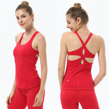 2018 Mesh Fitness Tops Sexy vest charming Breathable Sportswear Women Suit Quick-Dry Sleeveless yoga top gym running Sexy young - unitedstatesgoods