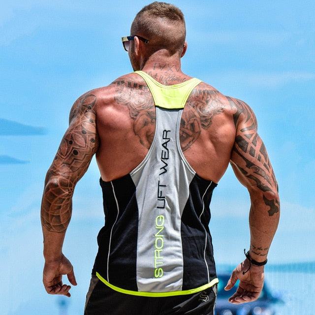 Fitness Bodybuilding sleeveless shirt - unitedstatesgoods