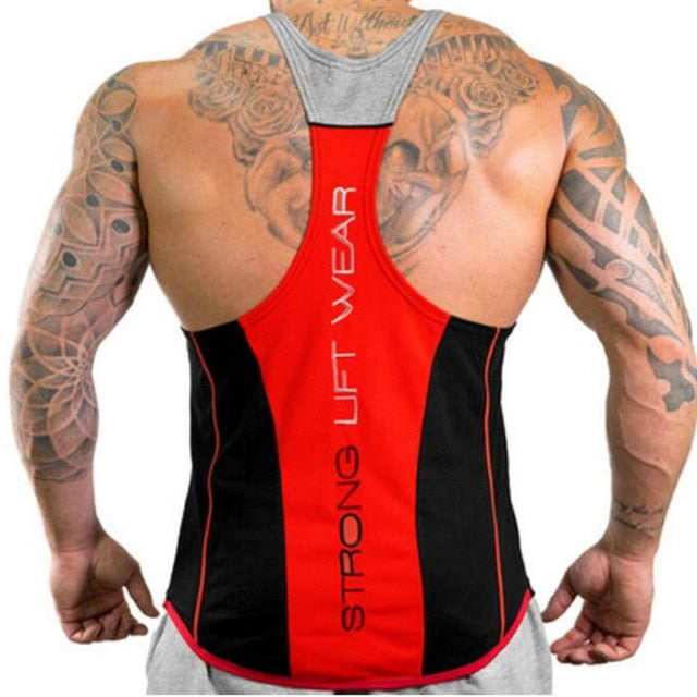 Fitness Bodybuilding sleeveless shirt - unitedstatesgoods