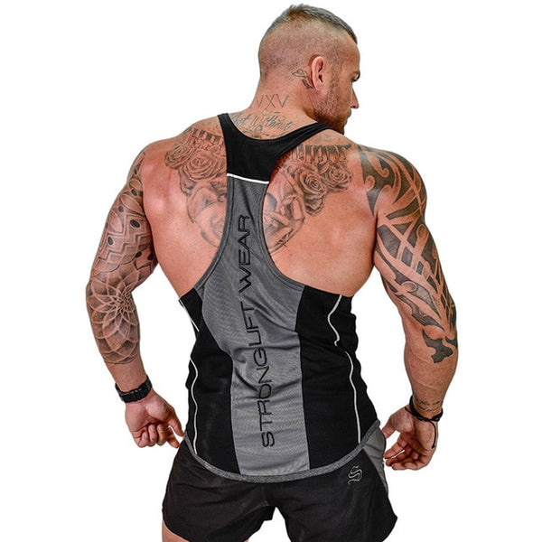 Fitness Bodybuilding sleeveless shirt - unitedstatesgoods