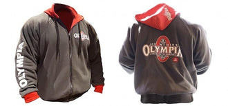 2018 OLYMPIA Mens zipper Hoodies Fashion Casual male gyms fitness Bodybuilding cotton Sweatshirt sportswear Brand top coat - unitedstatesgoods