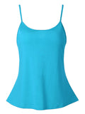 Plus Size Draped Neck 2 in 1 Tank Top - unitedstatesgoods