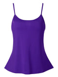 Plus Size Draped Neck 2 in 1 Tank Top - unitedstatesgoods