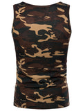 Round Neck Camo Tank Top - unitedstatesgoods