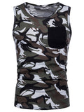 Pocket Camo Cool Tank Top - unitedstatesgoods