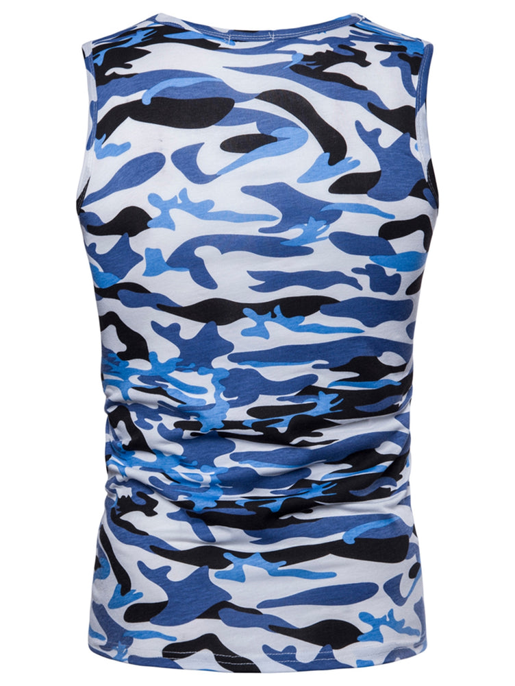 Pocket Camo Cool Tank Top - unitedstatesgoods