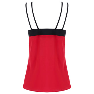 Backless Tank Top with Buttons - unitedstatesgoods