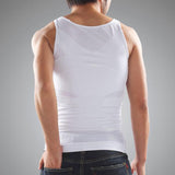 Men's Body Shaper Slimming Shirt Tummy Waist Vest - unitedstatesgoods