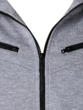 Zipper Sleeveless Hooded Tank Top - unitedstatesgoods