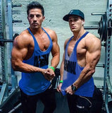 2019 Man High Quality Tank Top Muscle Bodybuilding Gym Tee Hot Sell Cotton Shirt Wholesale - unitedstatesgoods