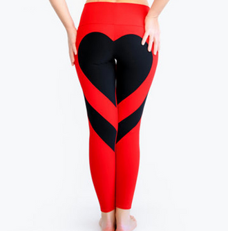 Buttock love bang color splicing yoga