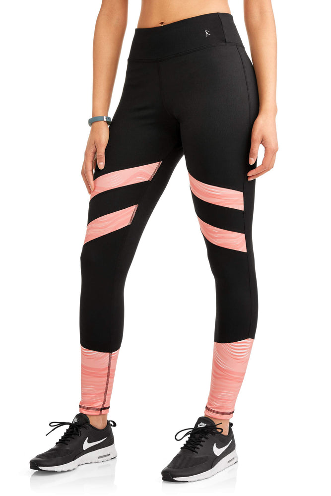 Danskin Now Women's Active Colorblock Performance Legging - unitedstatesgoods