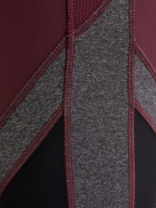 Women's Active Colorblock Performance Capri Legging - unitedstatesgoods