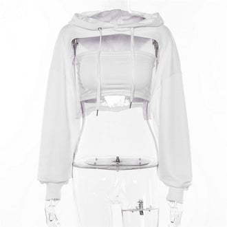 Irregular long sleeve sweater