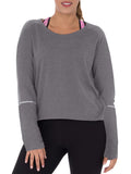 Women's Active Long Sleeve Tunic With Reflective Detail - unitedstatesgoods