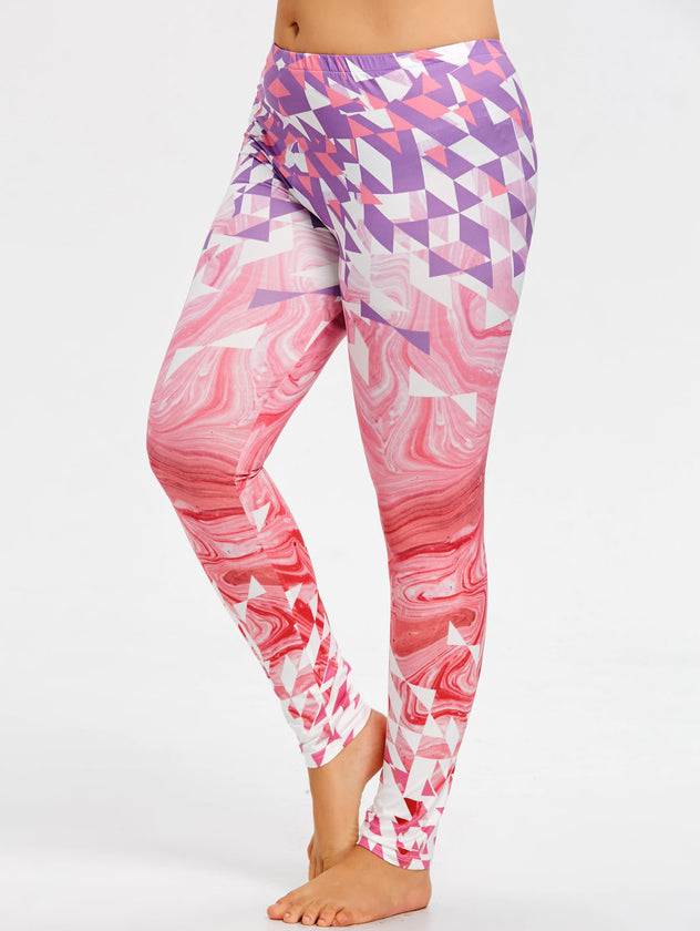 Printed leggings