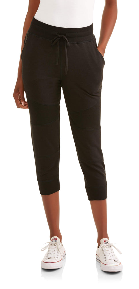 Danskin Now Women's Essential Athleisure Jogger Capri - unitedstatesgoods