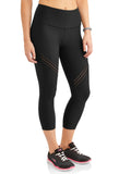 Women's Active High Rise Performance Filament Insert Capri Legging - unitedstatesgoods