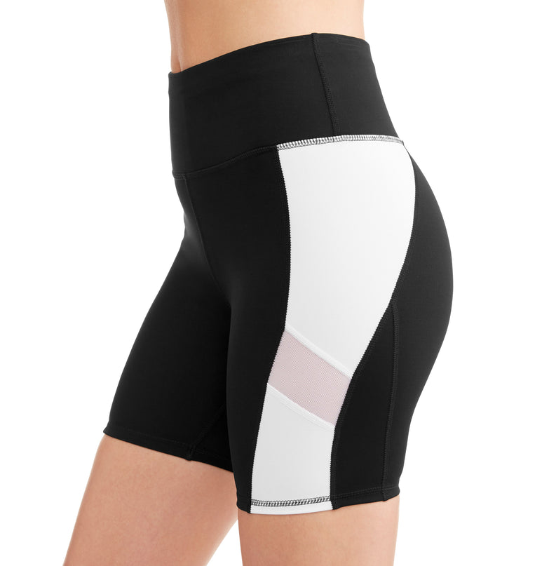 Avia Women's Core Flex Tech Compression Bike Short with Media Pocket - unitedstatesgoods