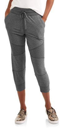 Danskin Now Women's Essential Athleisure Jogger Capri - unitedstatesgoods