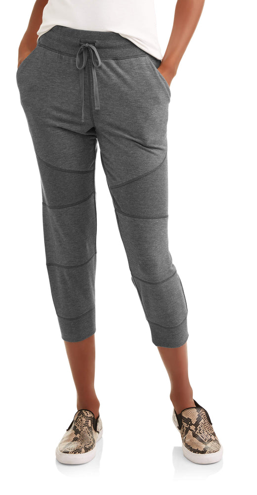 Danskin Now Women's Essential Athleisure Jogger Capri - unitedstatesgoods