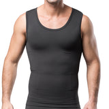 Men Elastic Gym Breathable Sport Compression O Neck Tank Top - unitedstatesgoods