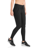 N.Y.L. Sport Women's Active Drawstring Performance Legging With Front Pockets - unitedstatesgoods