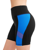 Avia Women's Core Flex Tech Compression Bike Short with Media Pocket - unitedstatesgoods