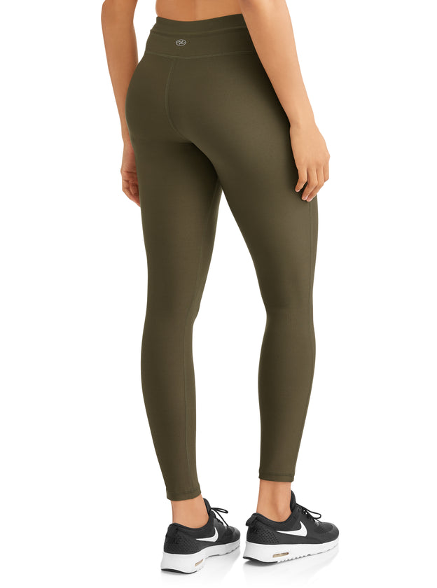 N.Y.L. Sport Women's Active Drawstring Performance Legging With Front Pockets - unitedstatesgoods