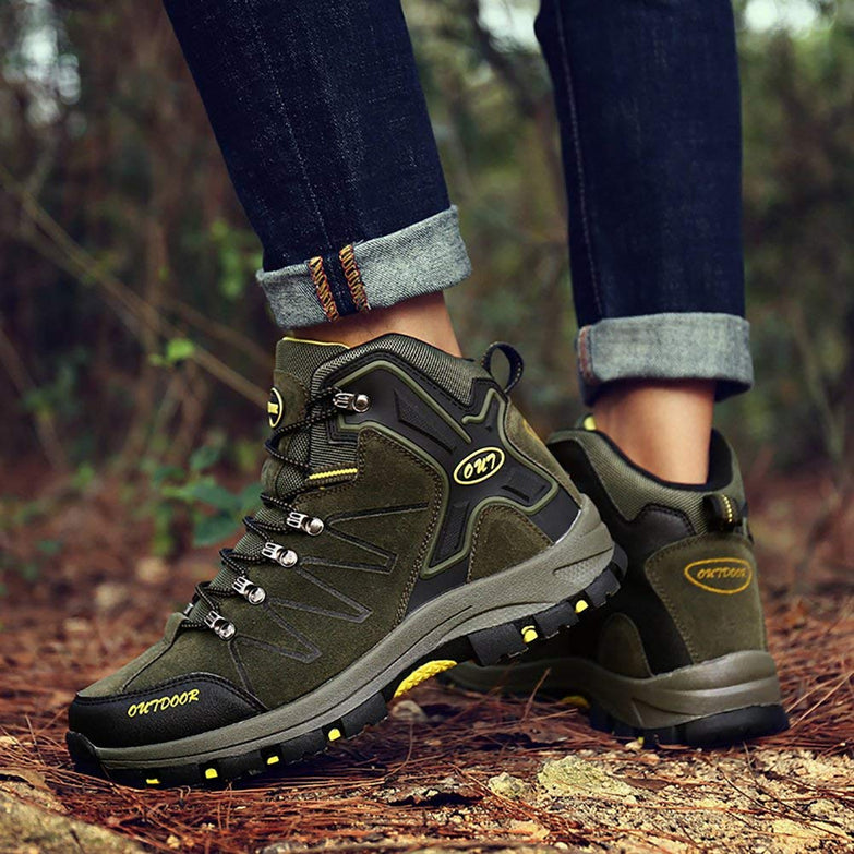 Men's Mid Trekking Hiking Boots Outdoor Lightweight Hiker - unitedstatesgoods