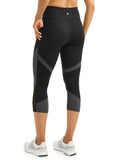 Women's Active Colorblock Performance Capri Legging - unitedstatesgoods