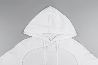 Irregular long sleeve sweater