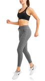 N.Y.L. Sport Women's Active Drawstring Performance Legging With Front Pockets - unitedstatesgoods