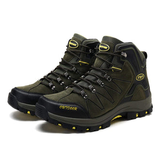 Men's Mid Trekking Hiking Boots Outdoor Lightweight Hiker - unitedstatesgoods