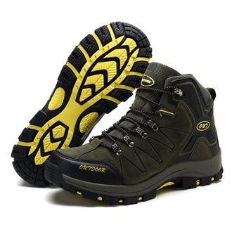 Men's Mid Trekking Hiking Boots Outdoor Lightweight Hiker - unitedstatesgoods