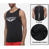 Men's Quick Drying Breathable Jogging Fitness Vest Sport Running Training Tank Tops - unitedstatesgoods